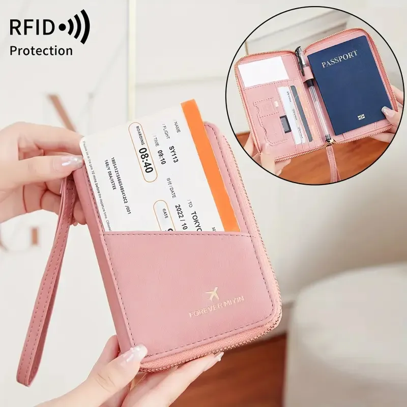 6. RFID-Blocking Passport Wallet
